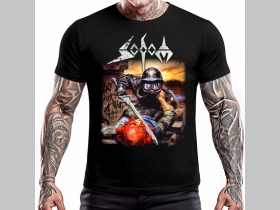 Sodom  -  čierne p&aacute;nske tričko 100%bavlna